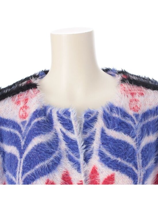Gucci Adidas GG Trefoil with Fur Belt Blue main image 4